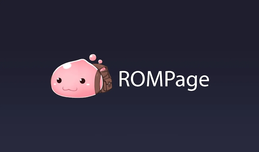 ROMPage logo